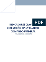 INVESTIGACIÓN  KPI Y CUADRO DE MANDO INTEGRAL