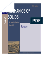 Mechanics of Solids: Torsion