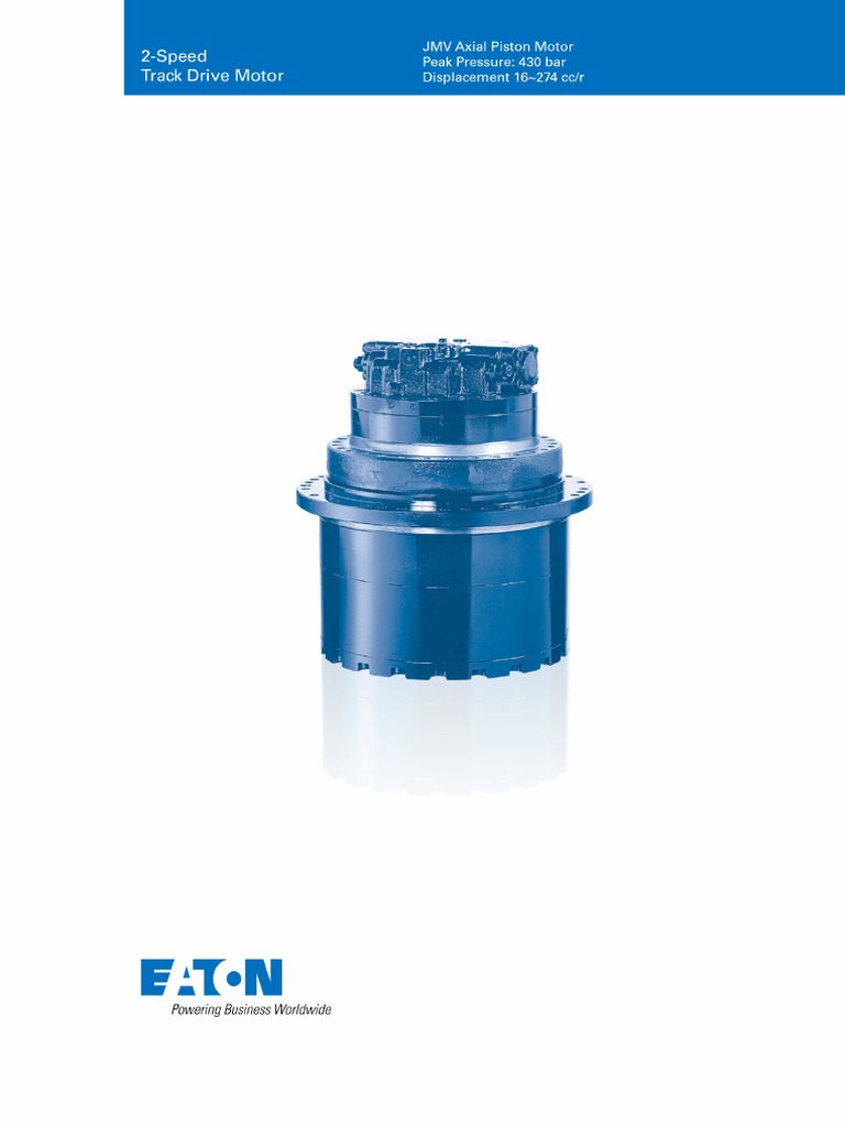 Track Drive Motor | PDF | Electric Motor | Brake