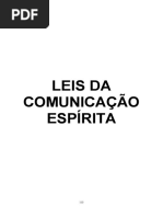 Leis da Comunicação Espírita (autoria desconhecida)
