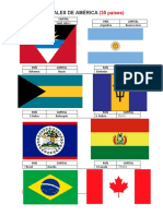 CAPITALES DE AMÉRICA y sus banderas