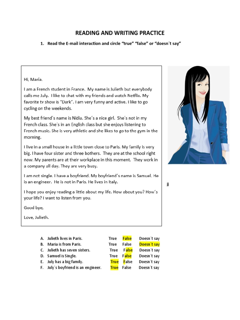 Reading and Writing Practice Guide | PDF | Language Arts & Discipline