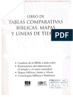 Libro de Tablas Comparativas Biblicas, Mapas y Líneas de Tiempo - B&H Español