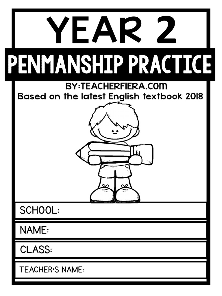 Penmanship Practice Year 2