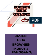 Materi Ukm Brownies (Kukus&Panggang) - 1