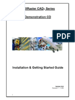 CAD,INSTALLATION AMP GETTING STARTED GUIDE GTX RASTER CAD