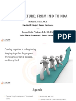 CTD Structure: From Ind To Nda: Michael G. Baker, Ph.D. - Susan Vintilla-Friedman, B.S., B.S.Che