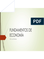 Fundamentos de Economía I