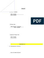 Calculo de Indicadores Financieros