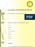 Aliran Filsafat Umum