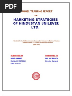 Download 1152 MARKETING STRATEGIES OF HUL by sunny2233 SN49606209 doc pdf
