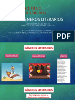 Géneros Literarios 3°