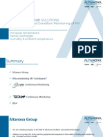 SOLUTIONS For Diagnostic and Condition Monitoring of MV Switchgear