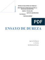 ENSAYO DE DUREZA