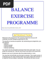 SAIL Level 2 Standing Exercises Guide | PDF | Chair