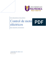 Control de Motores Eléctricos Reley