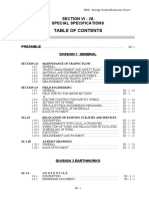 Section Vi - 2A Special Specifications: Preamble Division 1 General