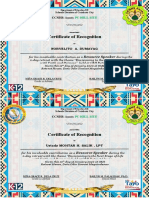 WIS Certificate
