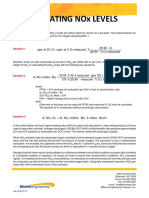 Calculating Nox Levels 1-16