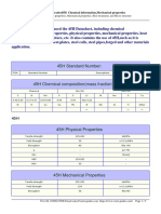45H Steel Datasheet Mechanical Properties Chemical Composition