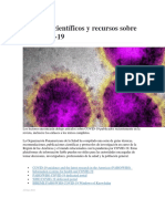 Artículos Científicos y Recursos Sobre La COVID