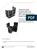 Maverick MK2 Spot/Profile and MK1 Spot/Hybrid (2) Road Case: at A Glance