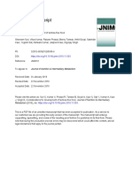 Accepted Manuscript: Journal of Nutrition & Intermediary Metabolism