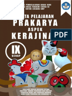 Modul PJJ Prakarya Aspek Kerajinan Kelas 9 Semester Genap - 05022021