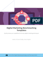 Benchmarking Templates for Digital Marketing Smart Insights