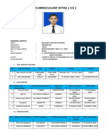 Curriculum Vitae (CV) : Personal Identity