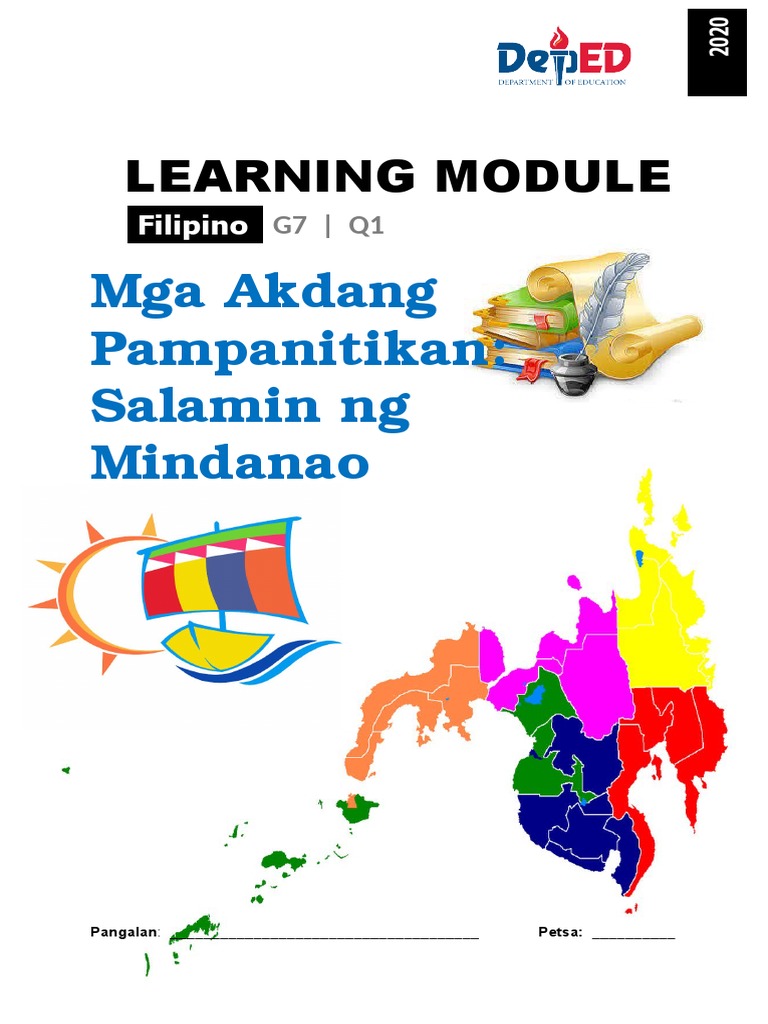 FILIPINO 7 LEARNING MODULE Week 1 | PDF