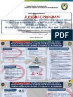 Paparan Double Degree Program PPSSMPL Bpsdmp-Its Surabaya-Stc Mlu Rotterdam
