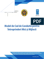 Model de Cod de Conduită Pentru (1)