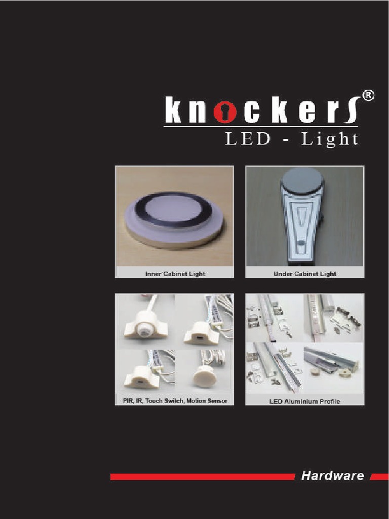 Knockers Katalog Led Light PDF Direct Current Switch