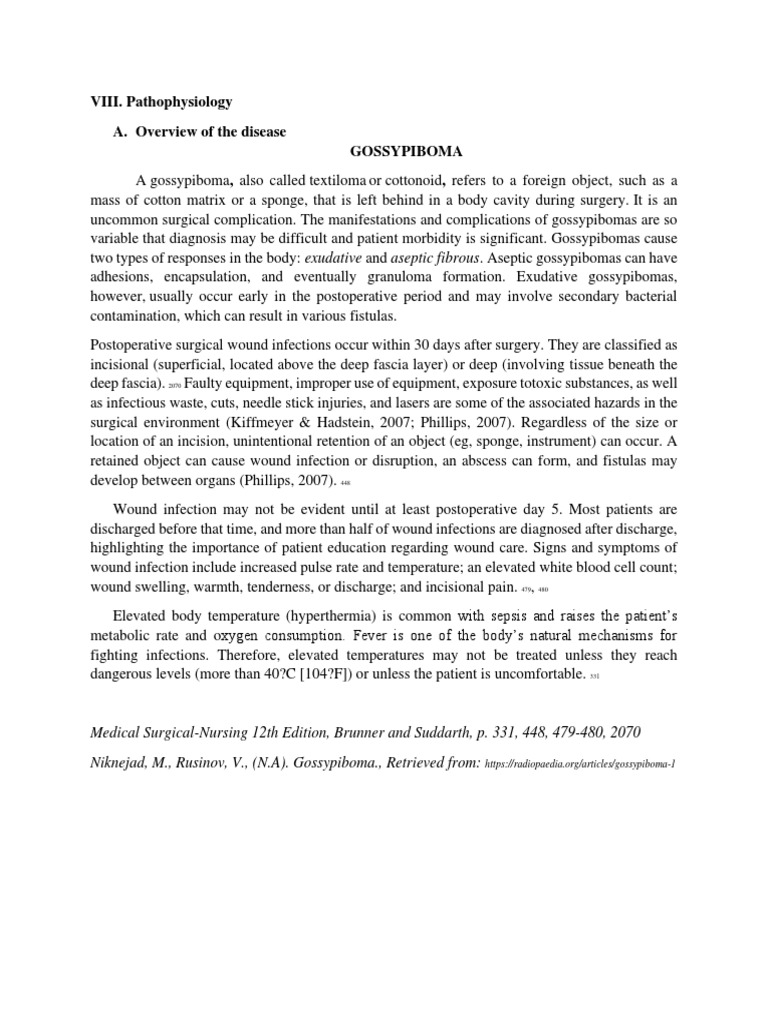 Pathophysiology Final 1 | PDF | Fever | Infection