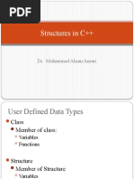 Lec # 6 Structures in C++ Part 1