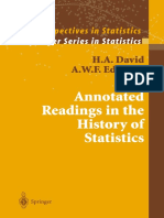 David - Annotated Readings in The History of Statistics