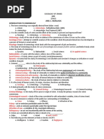 Sociology of Crimes