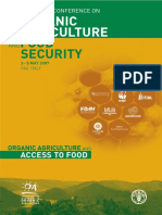 ORGANIC AGRICULTURE AND ACCESS TO FOOD - Useful For Bibliography