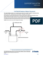 Support Bulletin: Autopilot, EZ-Pilot and Field-IQ Systems: Master Disconnect