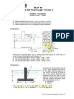 Task #1 SIA-210 Perancangan Fondasi 1: Shallow Foundation