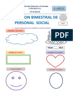 Examen de Personal Social