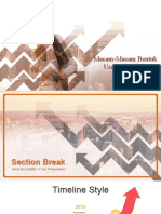 Abstract City Arrows PowerPoint Templates