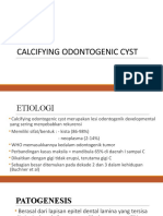 Tugas Calcifying Odontogenic Cyst