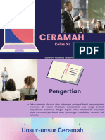 Materi Ceramah Xi