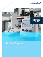 Team Players: Eppendorf Microinjectors Femtojet 4I and Femtojet 4X