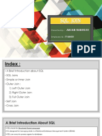 SQL Join: Anjan Banerjee