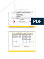 Single and Multithreaded Processes