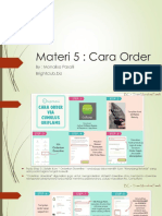 M5 Cara Order