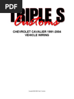 91-04 Chevrolet Cavalier Wiring Information